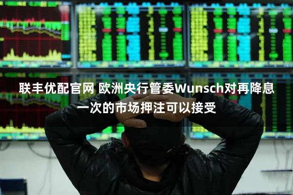 联丰优配官网 欧洲央行管委Wunsch对再降息一次的市场押注可以接受