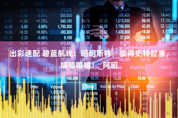 出彩速配 碧蓝航线：昭昭斯特，彼得史特拉塞，嘻嘻嘻嘻！_阿昭